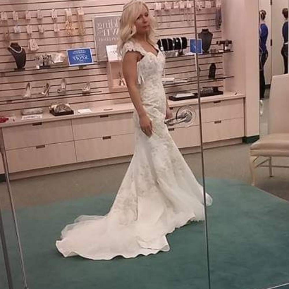 David's Bridal wedding dress
